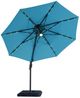 Furniture of America® Nuti Teal Aluminum/Fabric Outdoor Patio Umbrella and Base-0