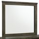 Elements International Maverick 2-Piece Antique Gray Dresser and Mirror Set-2