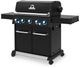 Broil King® Baron™ 590 Pro Shadow 5-Burner Black Freestanding Liquid Propane Grill-3