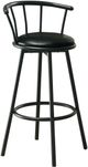 Monarch Specialties Inc. 2 Piece Black Bar Stools-0