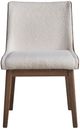 ACME Furniture Ginny 2-Piece Brown/Walnut/White Side Chair Set-3
