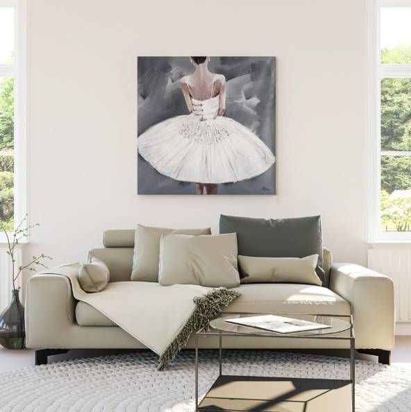 YHD Ballerina III Wall Art-1