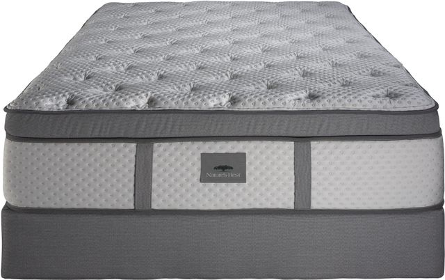 Spring Air® Nature's Rest® Victoria 15" Latex Plush Euro Top King Mattress-2