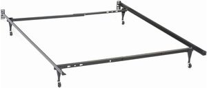 Coaster Mabel Black Twin Full Bed Frame