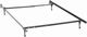 Coaster® Mabel Black Twin/Full Bed Frame-0