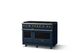 Viking® 5 Series 48" Slate Blue Pro Style Gas (NG) Range with Brushed Brass Trim-2