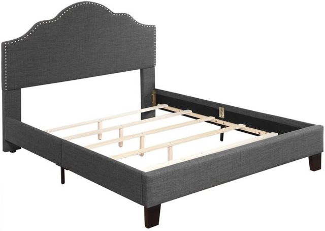 Emerald Home Madison Charcoal Full Upholstered Panel Bed-3