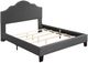 Emerald Home Madison Charcoal Full Upholstered Panel Bed-3