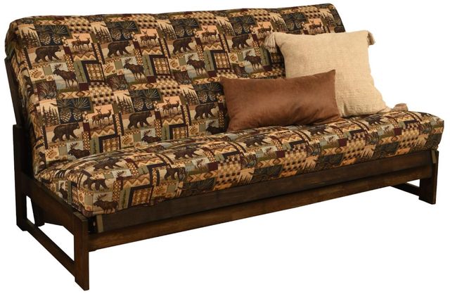 Kodiak Furniture Aspen Peter's Cabin/Reclaim Mocha Full Futon with Mattress-0