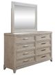 Liberty Furniture Belmar 4-Piece Silver Champagne/Washed Taupe King Bedroom Set-3