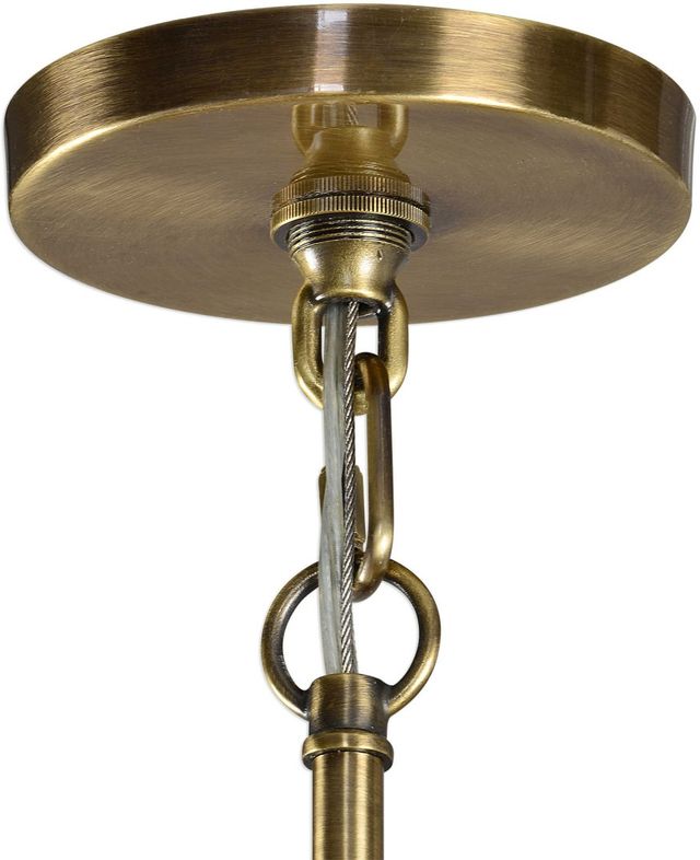Uttermost® Marinot Antique Brass Chandelier-4