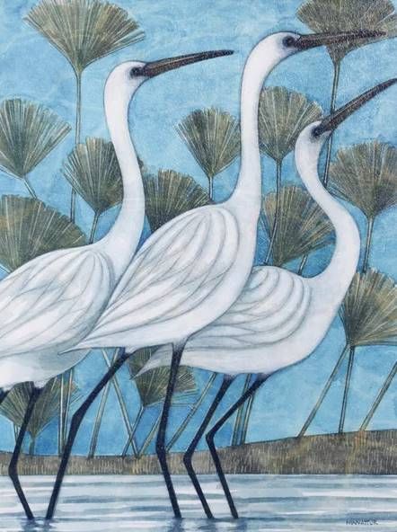 StyleCraft Norman Wyatt Home Egret I Wall Art-1