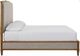 Signature Design by Ashley® Sharlance Gray/Light Brown California King Upholstered Panel Bed-2