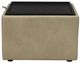 Palliser® Furniture Customizable Mingle Square Small Storage Ottoman with Table-3
