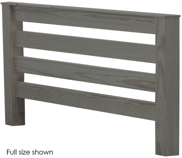 Crate Designs™ Furniture TimberFrame Graphite Queen Headboard-0