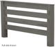 Crate Designs™ Furniture TimberFrame Graphite Queen Headboard-0
