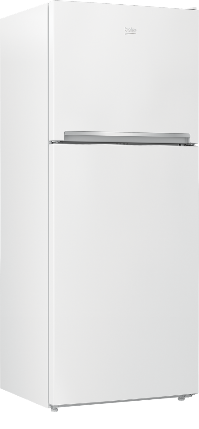 Beko 28" 13.5 Cu. Ft. White Counter Depth Top Freezer Refrigerator-2