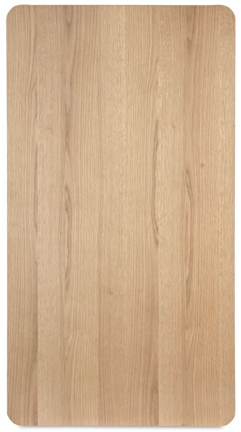 Moe's Home Collection Round Off Natural Oak Coffee Table-3