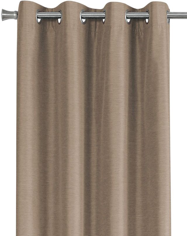Monarch Specialties Inc. 2-Piece Brown 52" x 84" Solid Blackout Curtain Panel Set-3