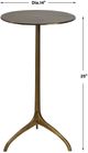 Uttermost® Beacon Antique Gold Accent Table-3