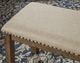 Signature Design by Ashley® Moriville Beige Upholstered Bench-4