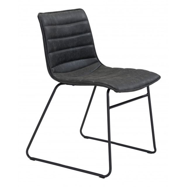 Zuo® Modern Jack Vintage Black Dining Chair-0