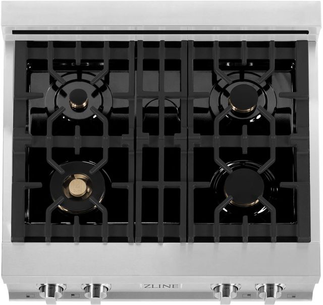 ZLINE 30" Stainless Steel Gas Rangetop-3