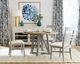 Riverside Furniture Osborne Gray/Gray Skies Upholstered Ladderback Dining Side Chair-4