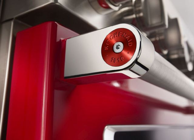KitchenAid® Commercial Style Red Range Handle Medallion Kit-1