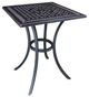 CabanaCoast® Customizable Pure Cast Aluminum 32'' Outdoor Square Balcony Table-0