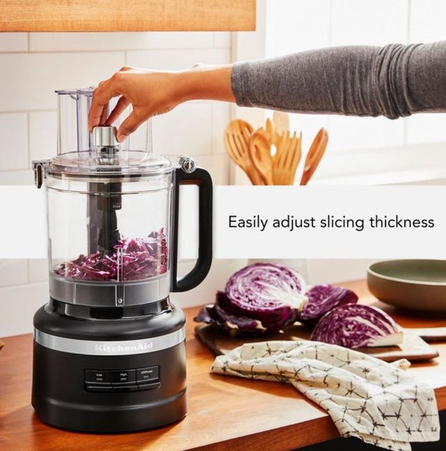 KitchenAid® 13 Cup Black Matte Food Processor-4