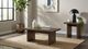Coaster® Decker 2-Piece Walnut Occasional Table Set-1