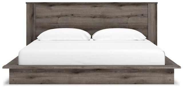 Signature Design by Ashley® Stachelli Dry Gray King Panel Bed-3