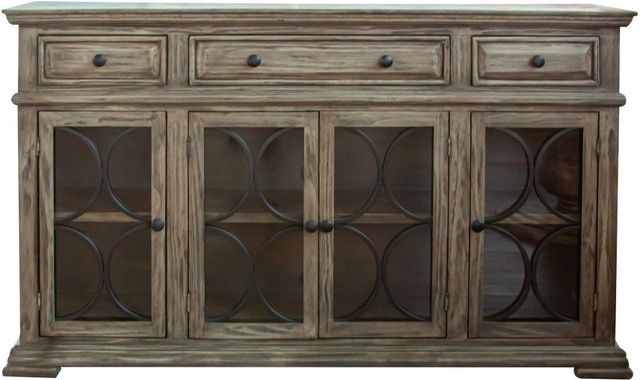 International Furniture Direct Bonanza Sand Console-2