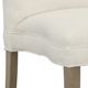 Fairfield® Customizable Entree Dining Camel Tall Back Armless Stack Chair with Buttons-2