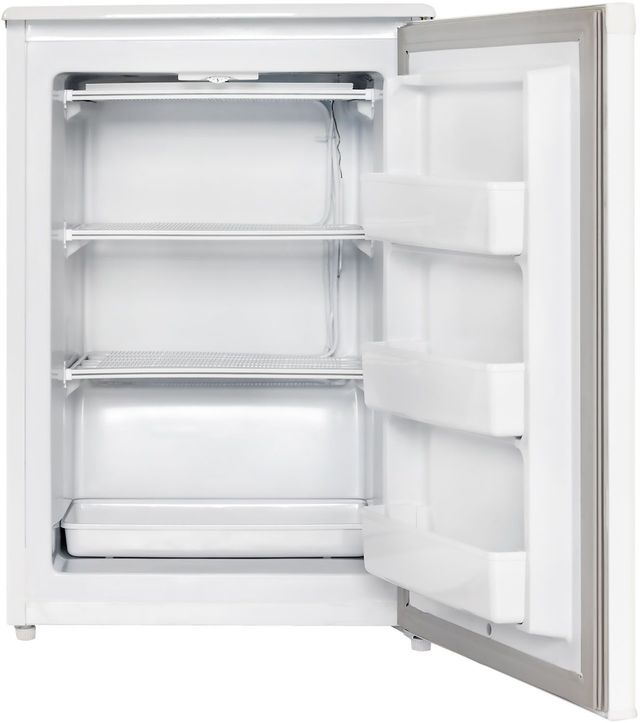 Danby® Designer 24" 4.3 Cu. Ft. White Upright Freezer-1