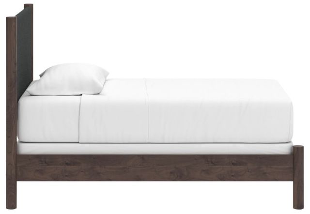 Signature Design by Ashley® Cadmori Brown Youth Twin Upholstered Panel Bed-3