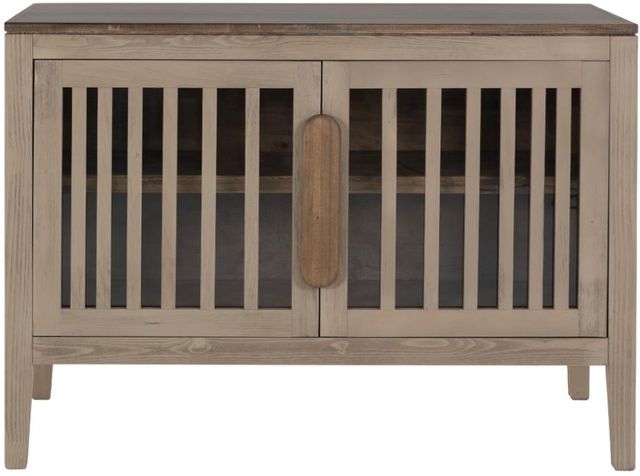 International Furniture Direct Autumn Beige/Warm Brown Console-2