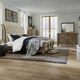 Liberty Furniture Americana Farmhouse 4-Piece Beige/Dusty Taupe King Sleigh Bed Set-1