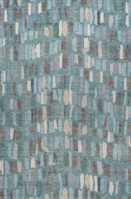 Dalyn™ Rug Company Kenner KN5 Teal 5'x8' Area Rug-0