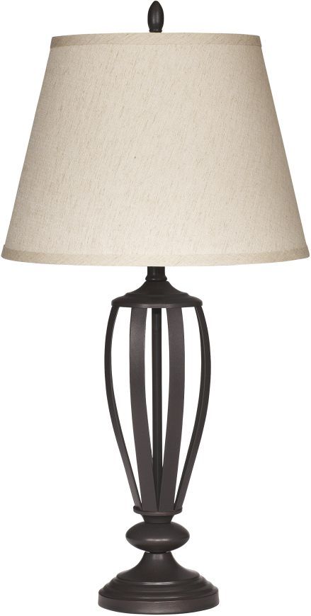 Signature Design by Ashley® Mildred 2-Piece Bronze Table Lamps-1