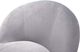 TOV Furniture by TOV Slashed Grey Julia Velvet Junior Chair-4