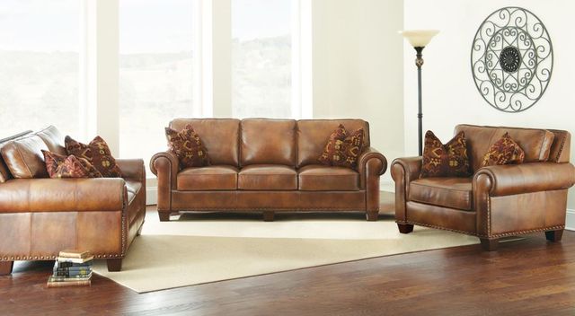 Steve Silver Co. Silverado 3-Piece Metamorphosis Camel Living Room Set-1