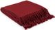 Surya Turner Bright Red 50"x60" Throw Blanket-1