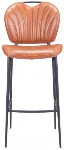 Zuo® Modern Terrence Vintage Brown Bar Chair-1