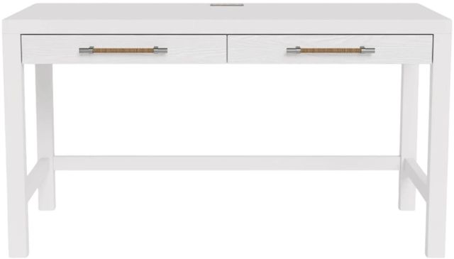 Riverside Furniture Rosalie White Caps Writing Desk-2