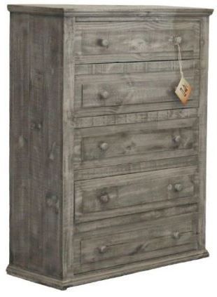 Million Dollar Rustic Charcoal Grey Chest-0