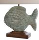 Stylecraft Nemo Blue/White Table Lamp -3