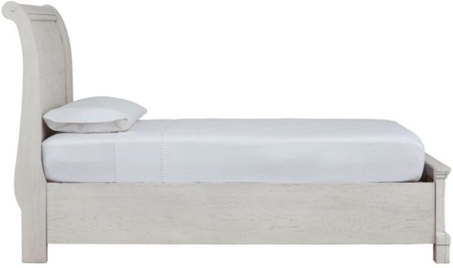 Signature Design by Ashley® Robbinsdale Antique White Youth Twin Sleigh Storage Bed-2