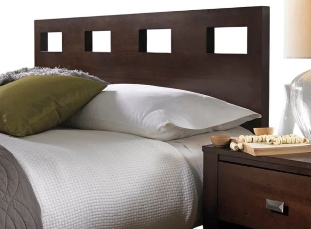 Modus Furniture Riva Chocolate Brown Queen Platform Bed-3
